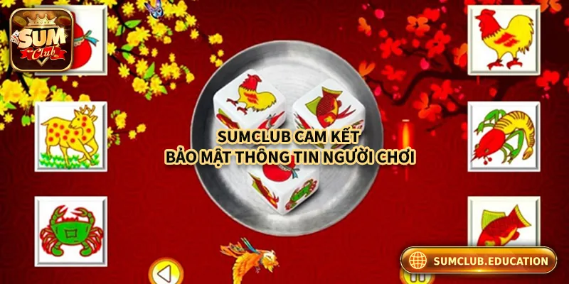 Sumclub đảm bảo bảo mật thông tin người chơi